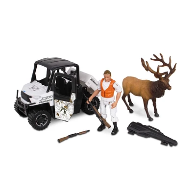 Assorted NKOK RealTree® POLARIS® Ranger® 1:18 Scale 6-Piece Elk Hunting Playset, 1pc.