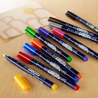 6 Packs: 10 ct. (60 total) Tombow Fudenosuke Colors Hard Tip Brush Pens