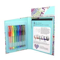 Bright Stripes Gel Pens Travel Art Pack