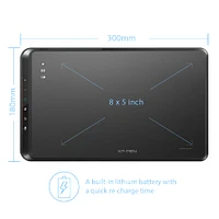 XPPen 8" x 5" Star 05 Wireless Graphics Drawing Tablet