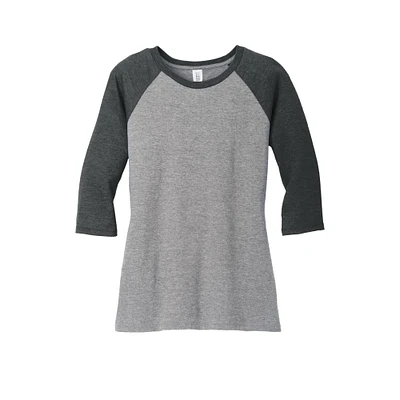 District® Women's Perfect Tri® 3/4-Sleeve Raglan Adult T-Shirt
