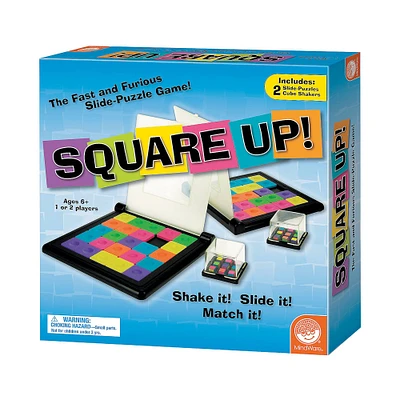 Square Up! Slide Puzzle Game
