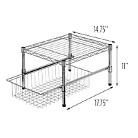 Honey Can Do Stacking Cabinet Organizer