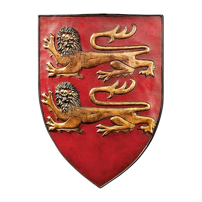 Design Toscano William of Normandy Grand Arms of France Wall Shield