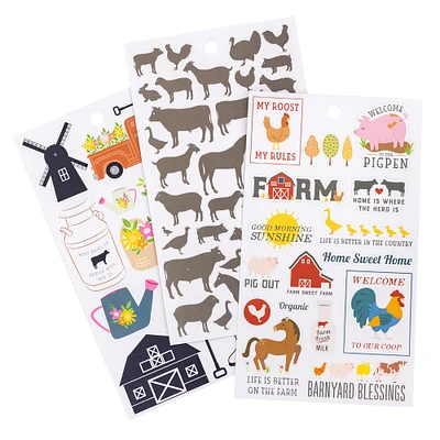 Barnyard Animals Stickers by Recollections™