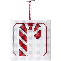 Bucilla® 2.5" Christmas Whimsy Ornaments Counted Cross Stitch Kit