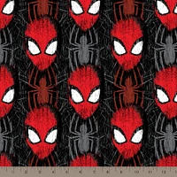 Marvel Spiderman Head Toss Cotton Fabric