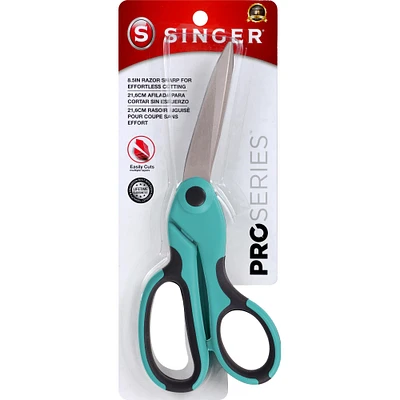 SINGER® 8.5" ProSeries Heavy-Duty Bent Scissors With Comfort Grip