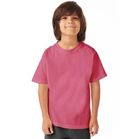 Hanes ComfortWash Garment Dyed Boys Short Sleeve T-Shirt