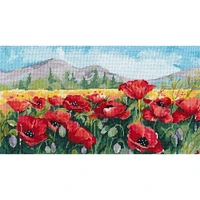 Oven Poppies Cross Stitch Kit