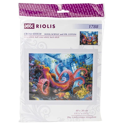 RIOLIS The Underwater Kingdom Counted Cross Stitch Kit