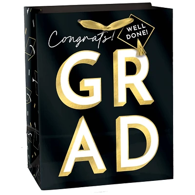 Congrats Grad Paper Gift Bag, 4ct.