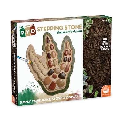 Paint Your Own Stepping Stone - Dinosaur Footprint