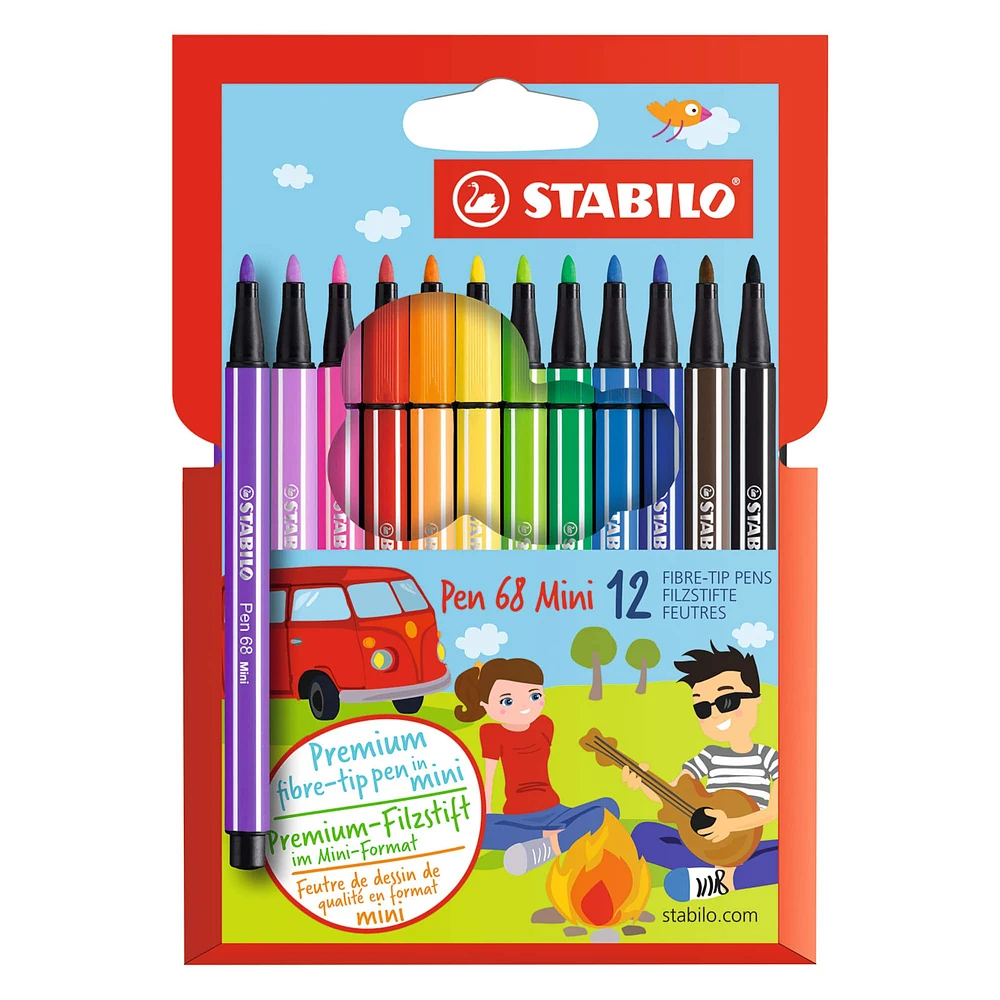 Stabilo® Mini Pen 68 Wallet Set