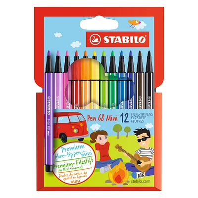 Stabilo® Mini Pen 68 Wallet Set