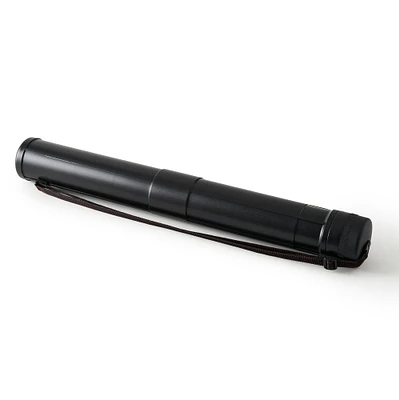 8 Pack: Black Plastic Telescopic Art Tube by Artist's Loft®