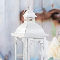 Kate Aspen® Medium Antique White Decorative Lantern