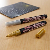 Marvy® Uchida Bistro Fine Point Metallic Chalk Markers