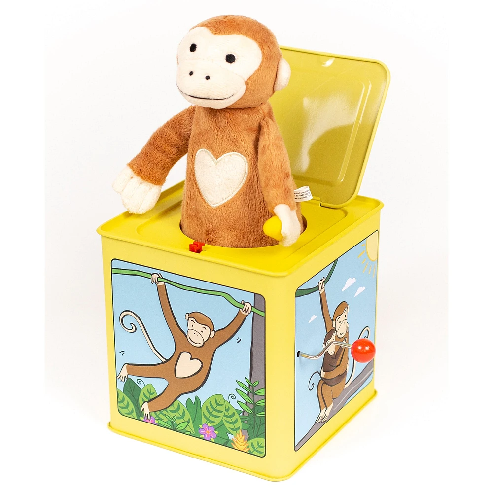 Jack Rabbit Creations Monkey Jack in the Box Toy