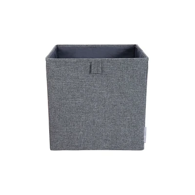 Bigso Gray Soft Foldable Cube Storage Bin