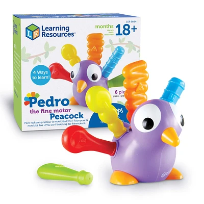 Learning Resources Pedro the Fine Motor Peacock