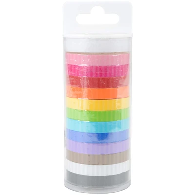 Doodlebug Design Inc.™ Monochromatic Stripe Washi Tape Set