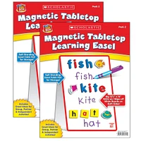Scholastic® Little Red Tool Box Magnetic Tabletop Learning Easels, 2ct.