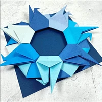 Yasutomo® Pure Blues PURE Color Origami Paper