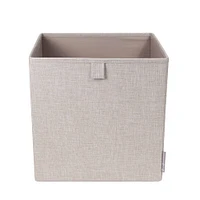 Bigso Beige Soft Foldable Cube Storage Bin