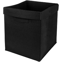 Sammy & Lou® Black Felt Bin Hamper