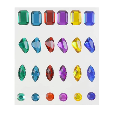 12 Pack: Jewel Bling Gemstone Stickers by Recollections™