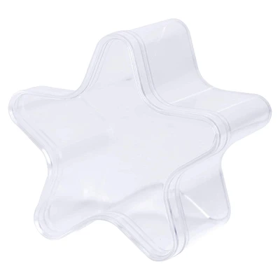 Clear Star-Shaped Jar by Simply Tidy™
