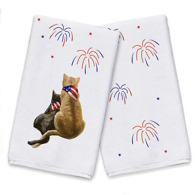 American Cats Tea Towel Set