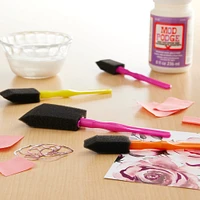 24 Packs: 4 ct. (96 total) Mod Podge® Foam Brush Set