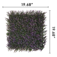 20" Lavender Style Plant Living Wall Panels, 4ct.