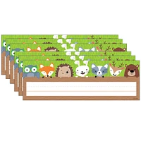 Creative Teaching Press® Woodland Friends Name Plate, 6 Packs of 36