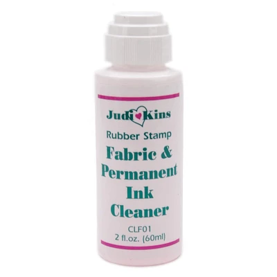 Judikins Rubber Stamp Fabric & Permanent Ink Cleaner, 2oz.