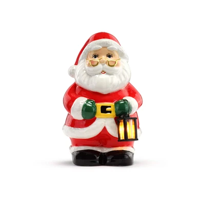 Mr. Christmas 5.5" LED Nostalgic Santa Figure