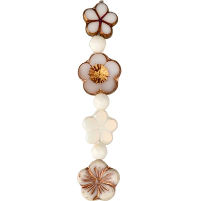 Winter Garden Czech Glass Flower Bead Mix by Bead Landing™