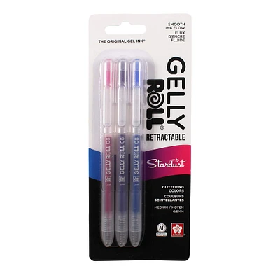 6 Packs: 3 ct. (18 total) Gelly Roll® Stardust® Medium Retractable Pens