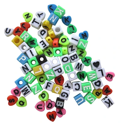 Multicolor Alphabet Beads by Creatology™