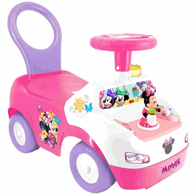 Kiddieland Disney® Minnie Mouse Lights N' Sounds Ice Cream Car Ride-On