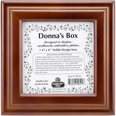 Sudberry House Mahogany Donna's Square Box