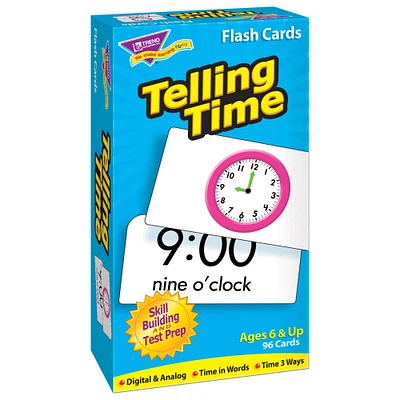 Trend Enterprises® Telling Time Skill Drill Flash Cards