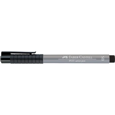 10 Pack: Faber-Castell® PITT® Cold Gray Soft Brush Artist Pen