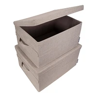 Bigso Soft Storage Boxes Set