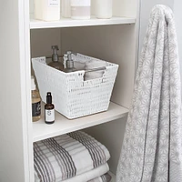 Simplify Medium Rattan Storage Basket