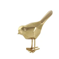 CosmoLiving by Cosmopolitan Gold Modern Bird Sculpture Set