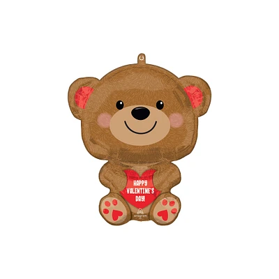 20" Cuddly Bear Mylar Balloon
