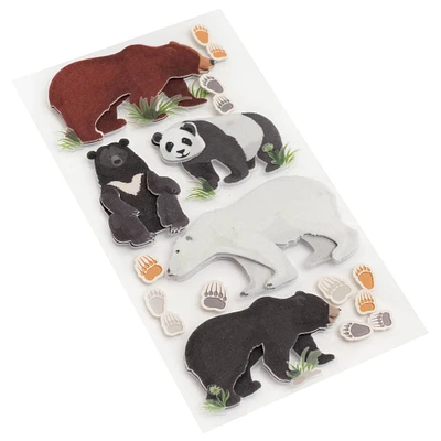 12 Pack: Bear Stickers by Recollections™